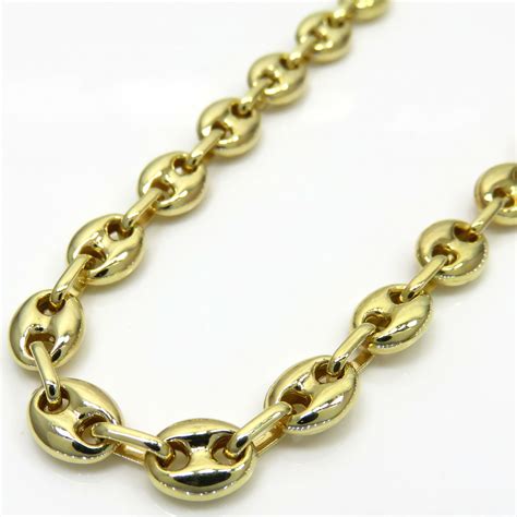 10k gucci chain|Gucci chains for men.